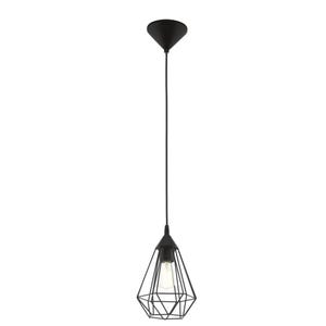 Lampe suspendue Tarbes D17,5 cm Noir 94187 EGLO