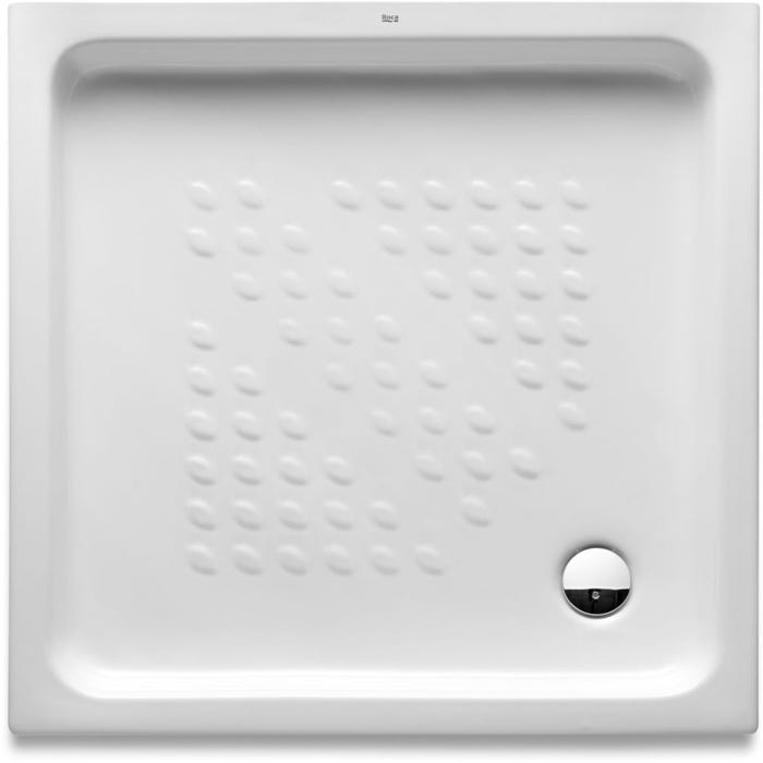 Receveur de douche en céramique à poser ITALIA 900x900x80 - Blanc