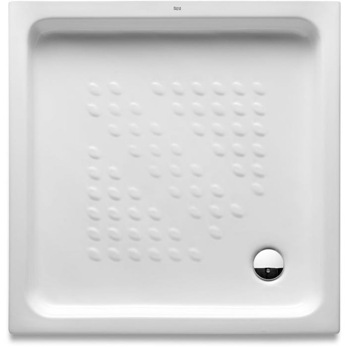 Receveur de douche en céramique à poser ITALIA 900x900x80 - Blanc