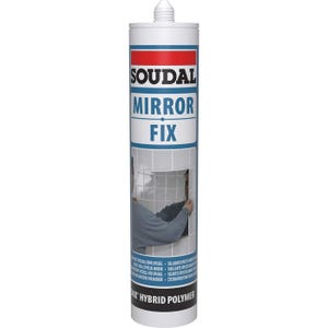 Colle miroir Mirror Fix Soudal - Polymère hybride SMX - 290 ml