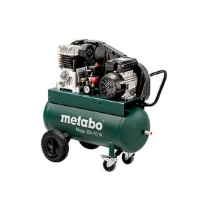 Compresseur à piston avec huile 50 l 2.2 kW 10 bar Mega 350-50 W Metabo