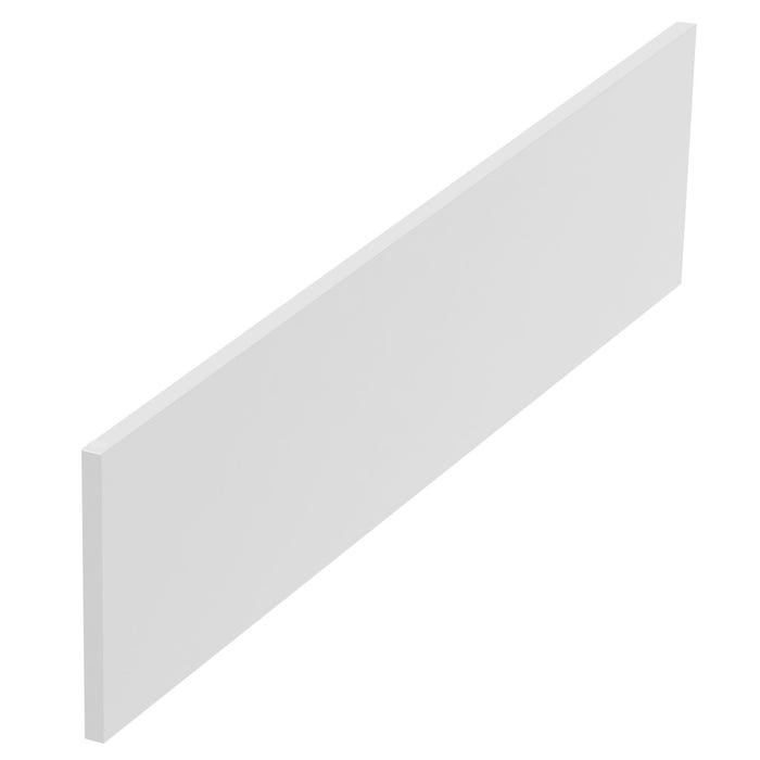 Tablier frontal FIX ALU blanc fixation aimantée - Habillage frontal 180 x 52-53,5 cm