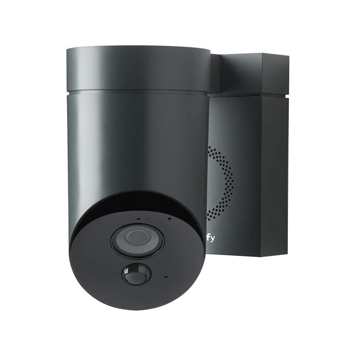 Caméra Somfy outdoor avec sirène intégrée Gris