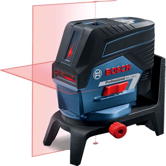 Bosch - Niveau laser points et lignes 4x1,5V LR6 (AA) portée 20m - GCL 2-50 C Professional Bosch Professional