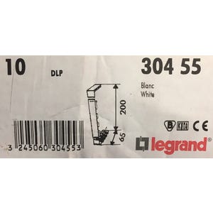 Legrand 010801 - Joint De Couvercle 65 Mm - Pour Dlp Mono - Blanc
