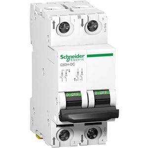Schneider Electric A9N61522 A9N61522 Disjoncteur 2 A 500 V/DC