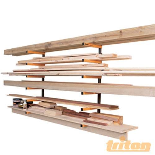 Système de rangement du bois/tuyaux WRA001 Triton