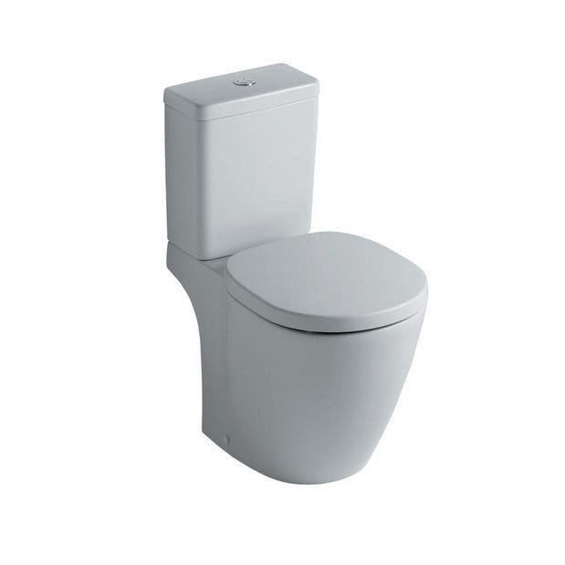 Ideal Standard - Pack WC avec cuvette sortie horizontale + abattant frein de chute + réservoir Blanc - CONNECT Ideal standard
