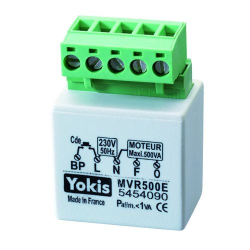 Micromodule volets roulants 500W filaire - YOKIS - MVR500E