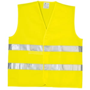 Gilet YARD jaune HV, double bande (sous cavalier) - COVERGUARD - Taille XL