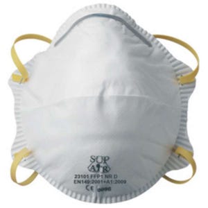 Masque poussière-aérosol FFP1 3 pcs 3 pcs