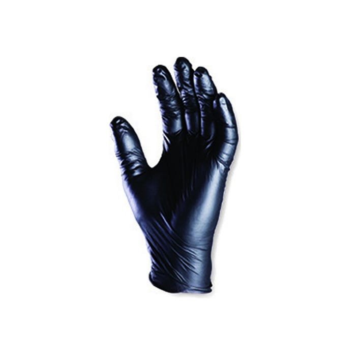 Gants nitrile noir 5900 non poudrés AQL 1.5 (boîte de 100 gants) - COVERGUARD - Taille XL-10