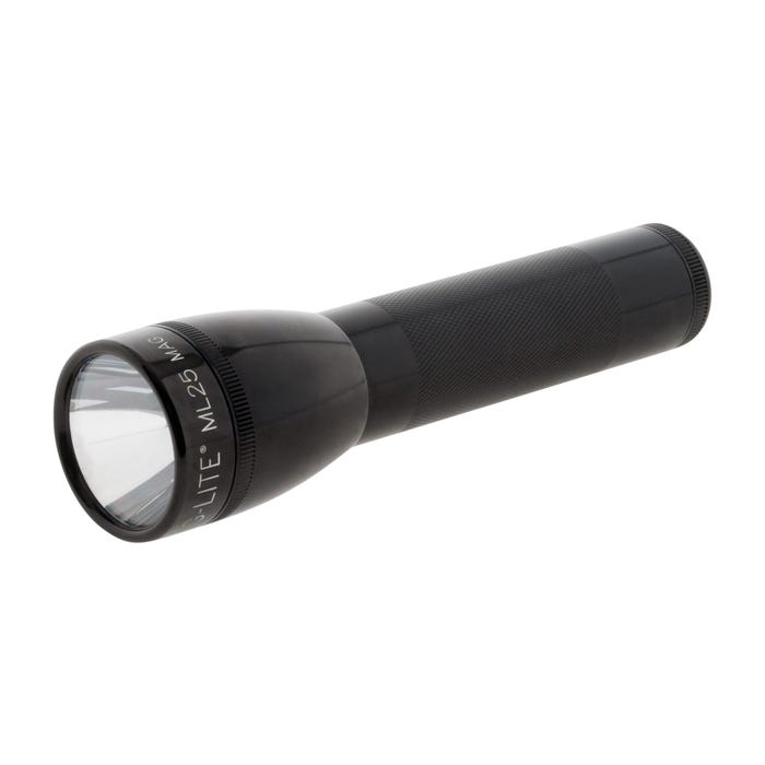 Lampe torche LED ML25LT pack de sécurité - IPX4 - 2 piles Type C - 192 lumens - 16.8cm - Noir - Maglite