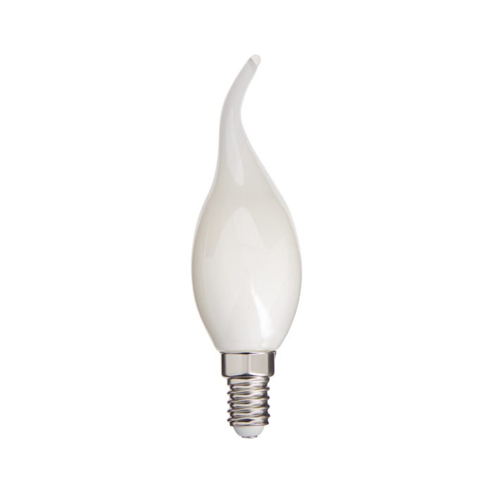 Xanlite - Ampoule à filament LED flamme coup de vent, culot E14, 4W cons. (40W eq.), lumière blanche neutre - RFV470FCOCW