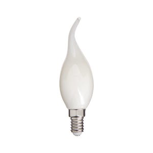 Ampoule à filament LED flamme coup de vent, culot E14, 4W cons. (40W eq.), lumière blanche neutre