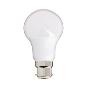 Ampoule LED A60, culot B22, 9W cons. (60W eq.), lumière blanc neutre