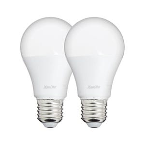 Xanlite - Lot de 2 ampoules LED A60 - cuLot E27 - classique - PACK2EE806GCW