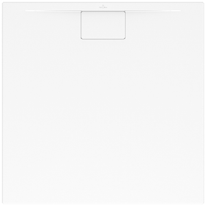 Receveur 100 x 100 x 4,8 VILLEROY ET BOCH Architectura Metalrim acrylique carré blanc
