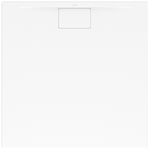 Receveur 100 x 100 x 4,8 VILLEROY ET BOCH Architectura Metalrim acrylique carré blanc