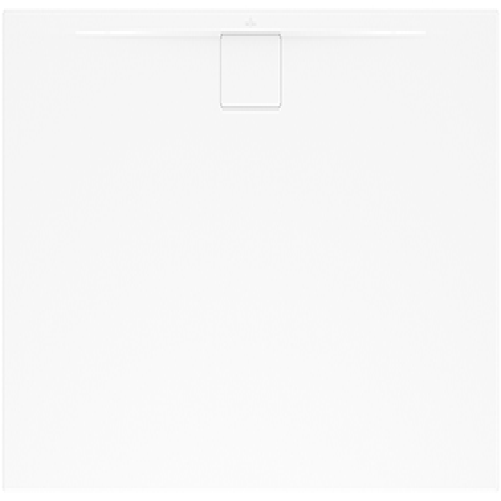 Receveur 160 x 80 x 4,8 VILLEROY ET BOCH Architectura Metalrim acrylique rectangle blanc