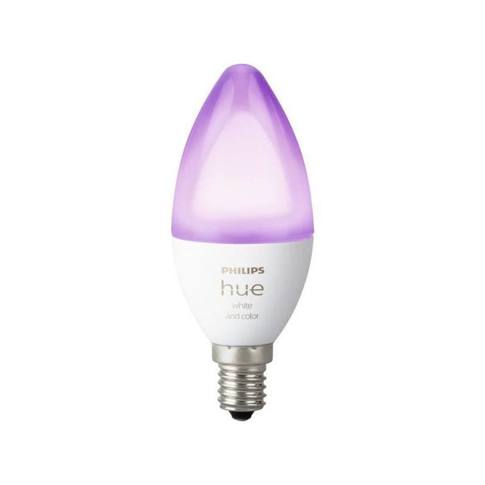 Philips Hue White & Color Ambiance flamme E14 x1