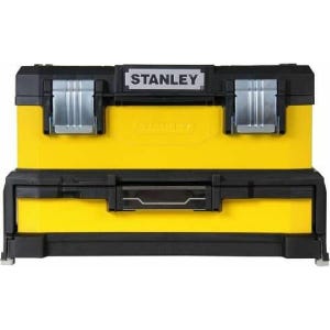 Boite à outils à tiroir bi-matière jaune 51cm STANLEY - 1-95-829