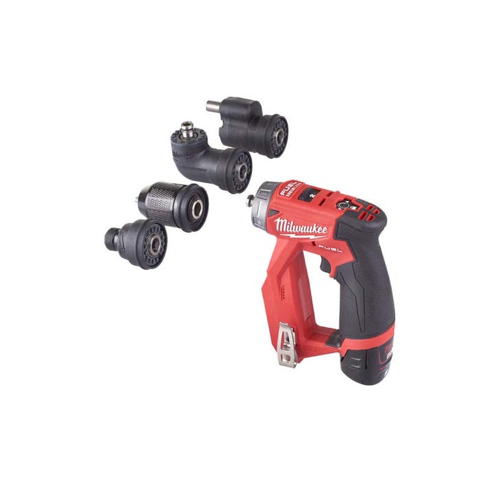 Perceuse visseuse MILWAUKEE M12 FUEL FPDXKIT-202X - 2 batteries 2.0 Ah - 1 chargeur 4933464979