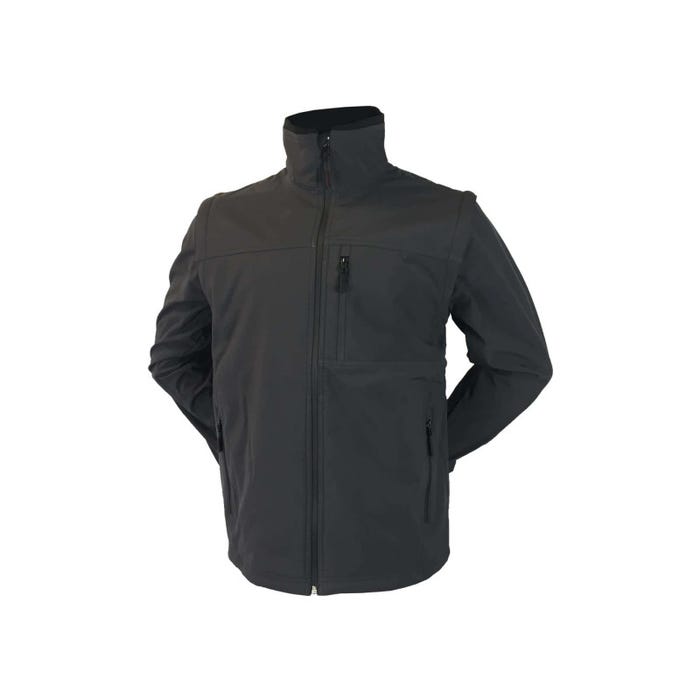 Veste Softshell COVERGUARD Yang - grise - Taille XL