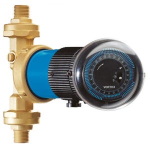 Circulateur vortex pour bouclages sanitaires - circulateur sanitaire avec horloge avec thermostat