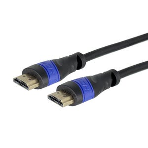 Câble Hdmi 4k Ultra Hd High Speed Noir Audio/vidéo Mâle/mâle 1,50 Mètre Gold - Sedea - 914511