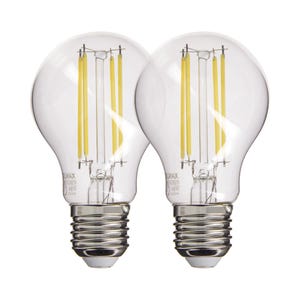 Lot de 2 ampoules A60 - cuLot E27 - retro-LED