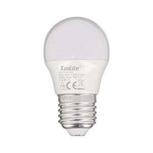 Xanlite - Ampoule LED P45, culot E27, 5,3W cons. (40W eq.), lumière blanc neutre - EE470PCW