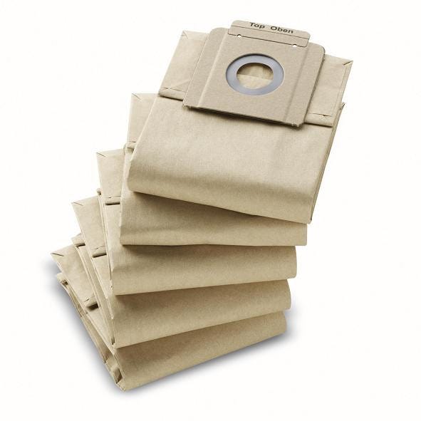 10 filtres papier 2 couches pour aspirateurs T7/1 et T10/1 Karcher