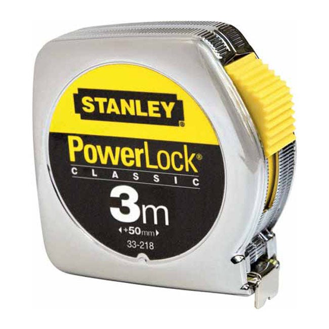 Mètre Powerlock Metal 3 m (anti-abrasion) 1-33-041 Stanley