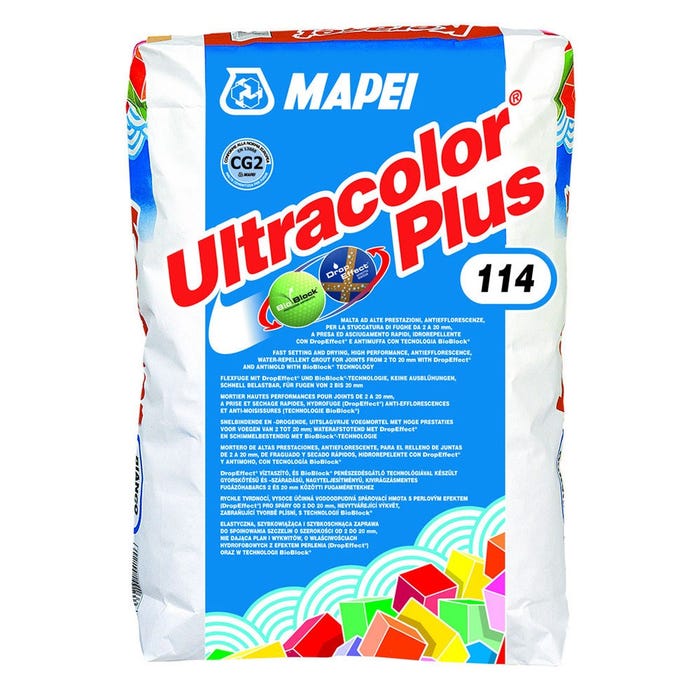 Mortier pour joints - Ultracolor Plus - Pack Alu 5 kg - Pack alu 5 kg - 144 Chocolat