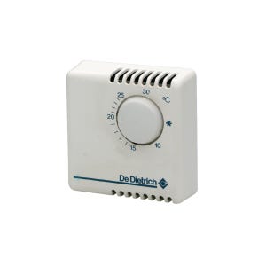 Thermostat d'Ambiance Filaire Contact sec On-Off AD 140 De Dietrich Compatible toutes chaudières