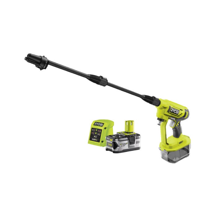 Pistolet à pression RYOBI 18V One+ - 1 batterie 4.0Ah - 1 chargeur - RY18PW22A-140