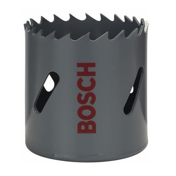Scie-trépan HSS bimétal pour adaptateur standard D. 46 mm Bosch