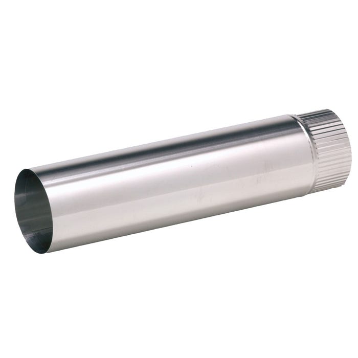 Tuyau rigide aluminium 500mm D125 - TEN - 950125