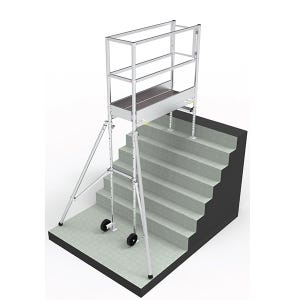 Echafaudage pour escalier - Hauteur max. de travail 4.00m - PFE