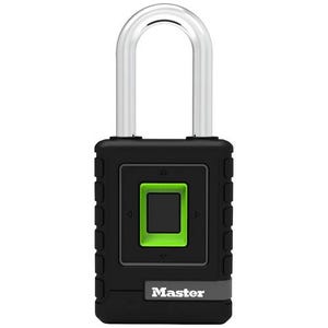 MASTER LOCK Cadenas Biometrique Haute Securite [Etanche] [Empreinte Digitale et Code Directionnel de Secours] 4901EURDLHCC