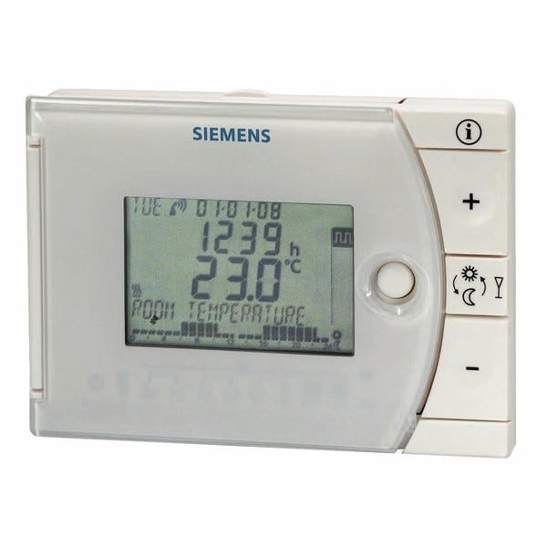 Régulateur de température ambiante avec programme horaire journalier REV13-XA