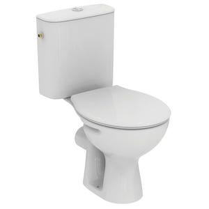 Ideal Standard - Pack WC prêt à poser avec abattant 63 x 36 cm blanc - Noebis Ideal standard