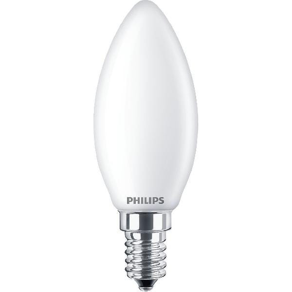 Ampoule LED bougie PHILIPS - EyeComfort - 4,3W - 470 lumens - 4000K - E14 - 93007