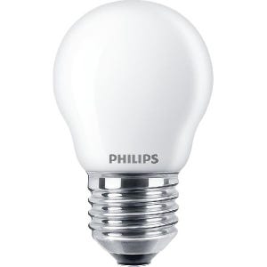 Ampoule LED sphérique PHILIPS - EyeComfort - 6,5W - 806 lumens - 2700K - E27 - 93019
