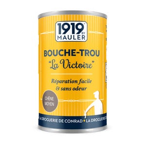 Pâte À Bois chêne moyen Sans Odeur Bouche Trou "La Victoire" 250gr 1919 By Mauler - Rebouche Trous & Fentes Dans Le Bois Intérieur Ou Extérieur.