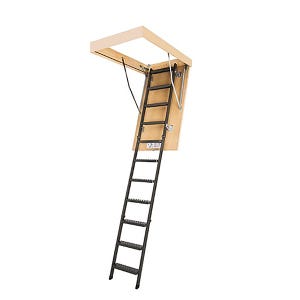 Escalier Escamotable métal - Hauteur sous plafond 2.80m - Trémie 60x120cm - LMS60120-2