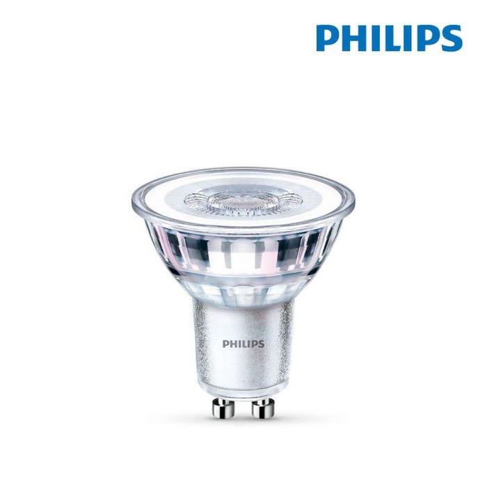 Ampoule LED spot PHILIPS - EyeComfort - 4,6W - 390 lumens - 4000K - GU10 - 93025