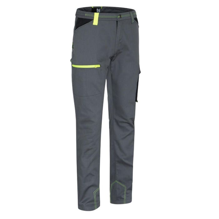 Pantalon Marlow gris et jaune fluo - North Ways - Taille XL