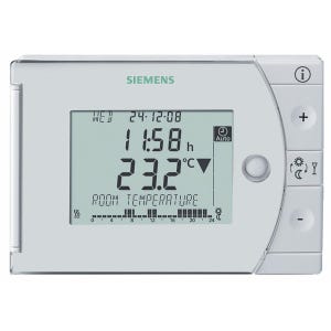 Siemens Ingenuity for life- Régulateur de température ambiante avec programme horaire hebdomadaire REV34-XA